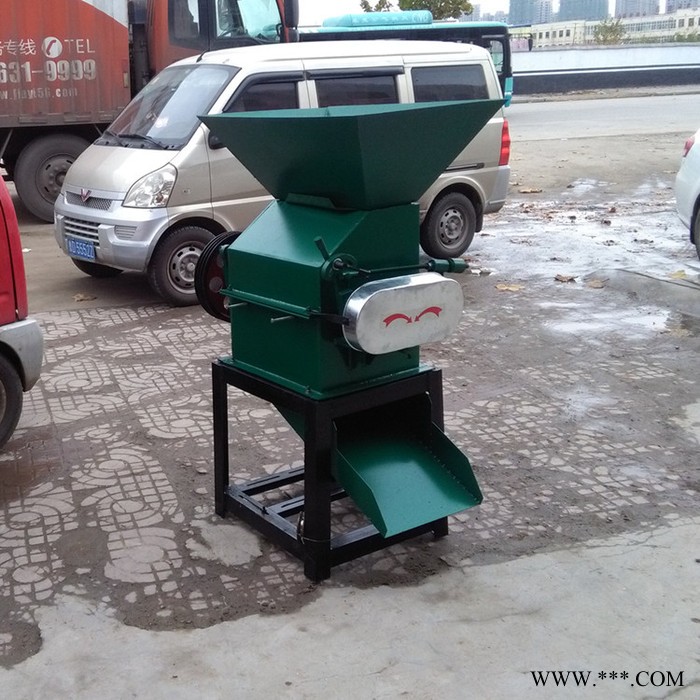 杂粮黄豆挤扁机 冠发酒厂酿酒设备 家用挤扁机图5