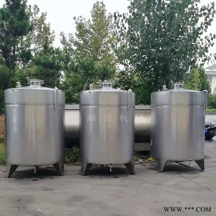 20立方不锈钢储罐 不锈钢白酒罐 2吨不锈钢酒容器 100吨单层不锈钢储水罐图8