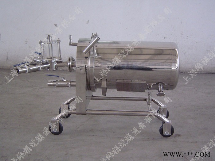 上海纬福WF400-A不锈钢硅藻土过滤器 白酒过滤器 硅藻土过滤机