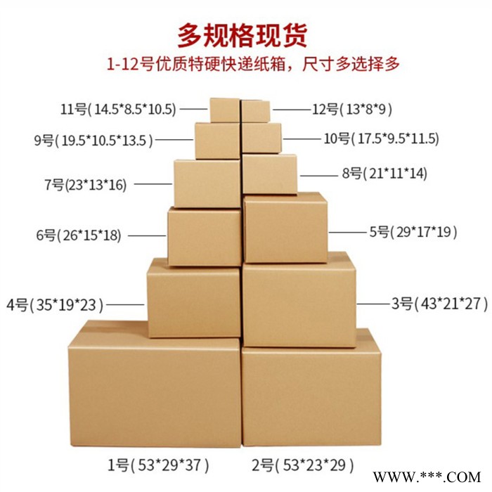 万和包装快递纸箱制作厂生产定做快递纸箱白酒纸箱批发图5