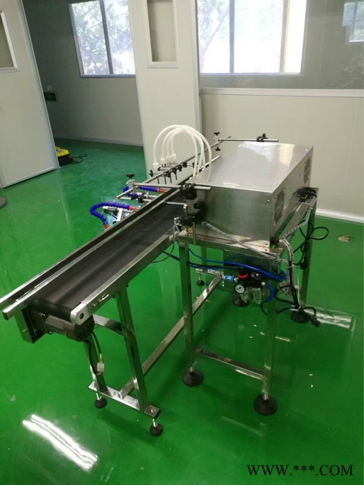 厂家批发小型全自动四头白酒灌装机PLC控制全自动白酒小型灌装机价格 磁力泵灌装线图6
