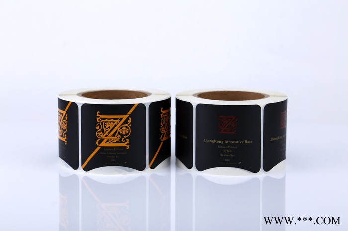 一凡（yflabel）定制葡萄酒果酒米酒红酒不干胶标签YF-9 红酒标贴图4