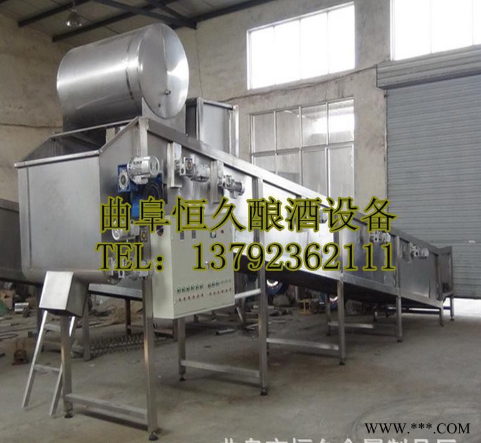 恒久供酿酒专用酿酒设备  辅助设备摊凉机、粉碎机、打茬机图1