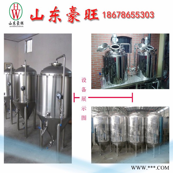 山东豪旺+HW-600L+酿酒设备生产线+专业设计+**图2