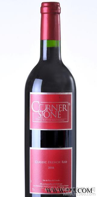 康纳斯顿精选法国干红葡萄酒 原装进口红酒