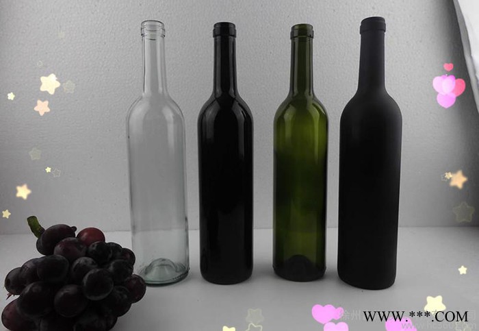 新款热卖红酒瓶750ml,500ml,375ml,葡萄酒瓶 红酒瓶空瓶 洋酒瓶图3