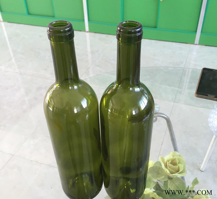 现货750ml玻璃红酒瓶 葡萄酒瓶 自酿瓶 酒柜装饰洋酒瓶图3