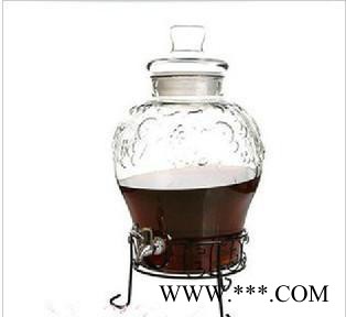 泡酒玻璃瓶 酿酒器 葡萄酒 自酿容器 泡酒瓶 带龙头腌菜坛子图2