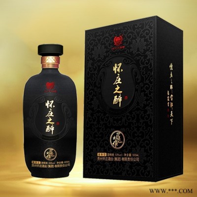 茅台53度高端酱香白酒 窖藏年份老酒 茅台镇怀庄酒厂直营直供 怀庄之醉匠心之作  收藏赠礼商务自饮