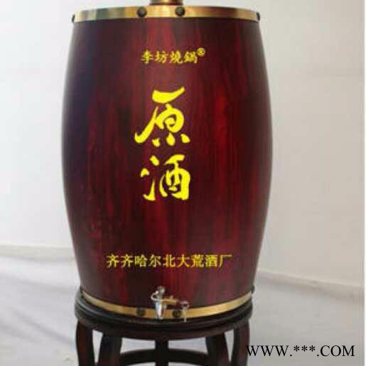 山东  ** 红酒葡萄酒橡木桶 大量木制酒桶 小木桶销售图4