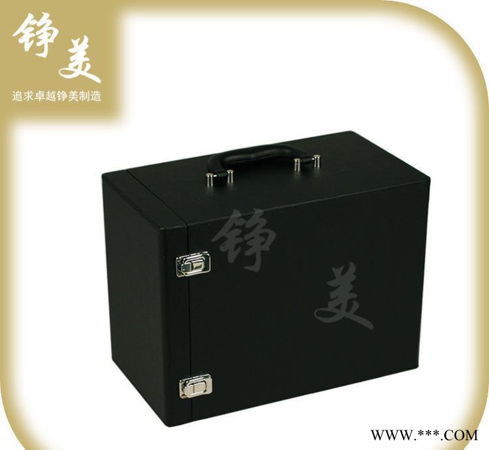 铮美现货红酒盒定制logo 郑州进口奔富六瓶装葡萄酒包装图2