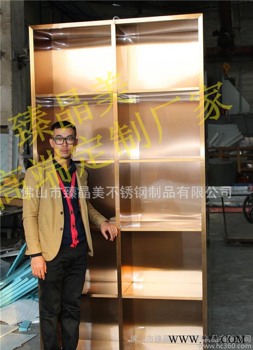 别墅家居嵌入式恒温不锈钢红酒柜图片洋酒葡萄酒欧式酒架定制图2