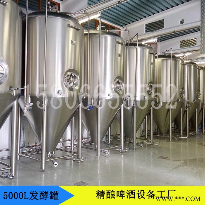 济南正麦 小型精酿啤酒设备  酿酒设备  啤酒厂  扎啤机 果酒设备  啤酒酿造图1