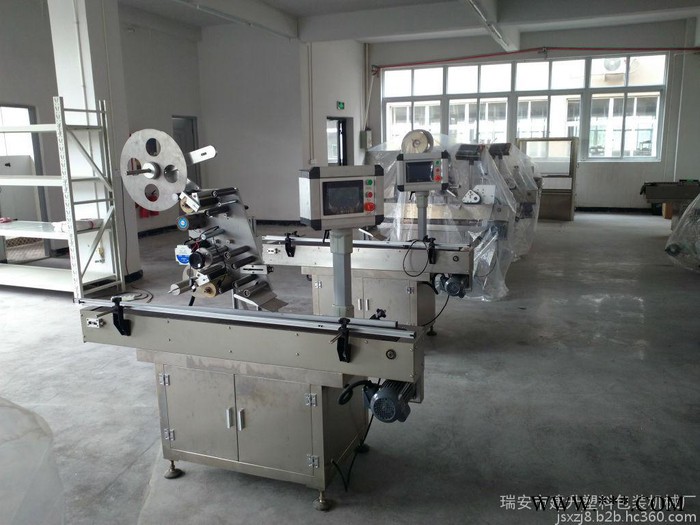 白酒盖子防伪标签贴标机 贴标机 全自动图2