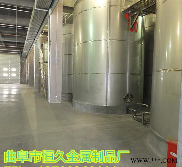 广东陆丰酿酒设备生产304不锈钢储罐  酒精罐搅拌罐 山东酒图2