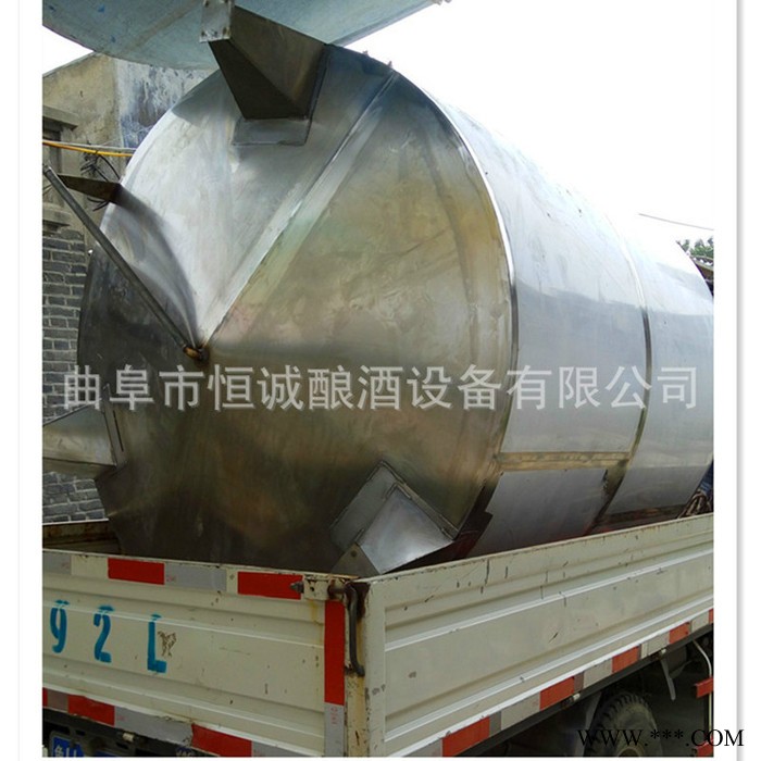 恒诚厂家加工定制5吨不锈钢罐 白酒啤酒葡萄酒果酒304不锈钢储存发酵罐 不锈钢酿酒桶 灌装设备 酿酒设备图6