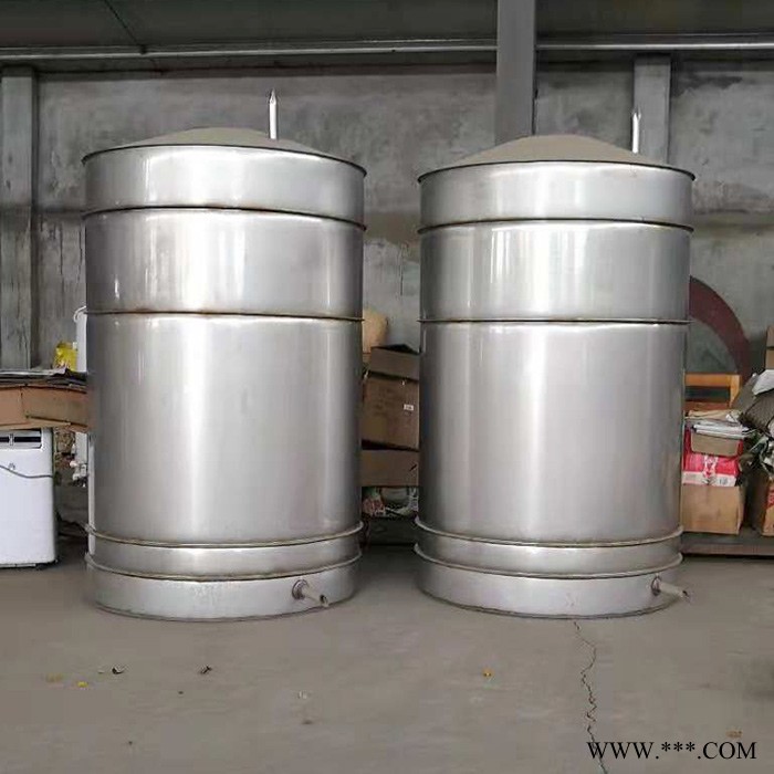 腾达 冷却器 一体式小型酿酒设备 双层甄锅 封闭式冷却器 专业制造不锈钢封闭式冷却器 发酵专用图2