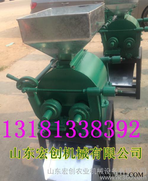现货精工酿酒设备高粱 玉米破碎一体机直销图3