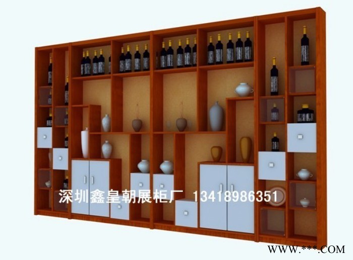 供应鑫皇朝葡萄酒展柜|酒庄红酒展柜定做|洋酒展柜设计定做图2