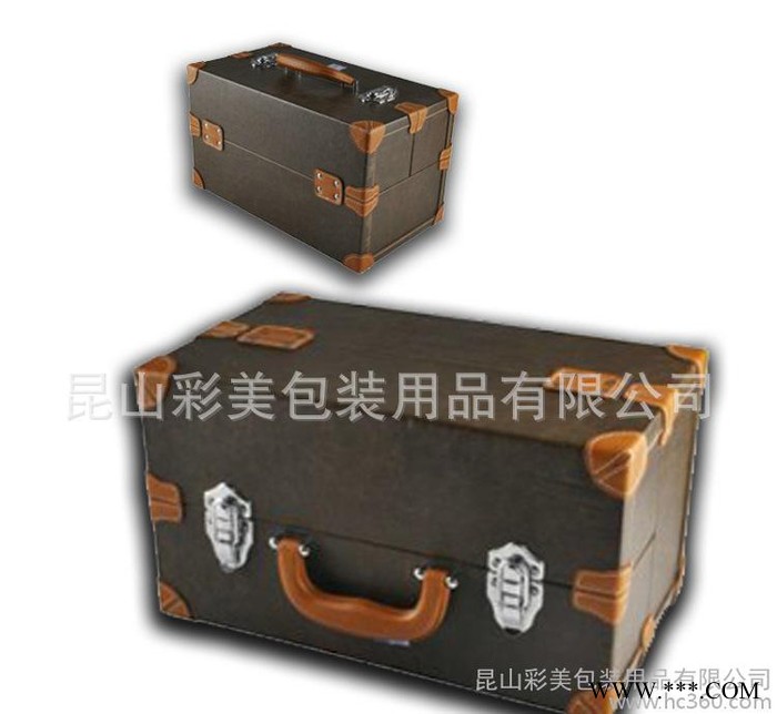 四支皮质红酒皮盒   红酒礼盒 红酒包装 葡萄酒包装 直销图3