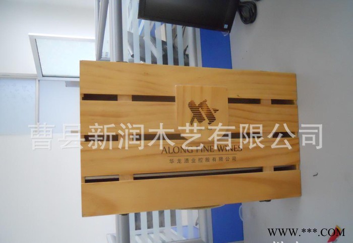 红酒葡萄酒木箱，喷漆擦色木箱，红酒包装木箱，礼品 木箱图3