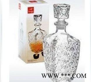 钻石酒瓶 洋酒瓶 红酒瓶 葡萄酒瓶 密封瓶玻璃酒瓶中号图2