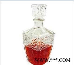 钻石酒瓶 洋酒瓶 红酒瓶 葡萄酒瓶 密封瓶玻璃酒瓶中号图3