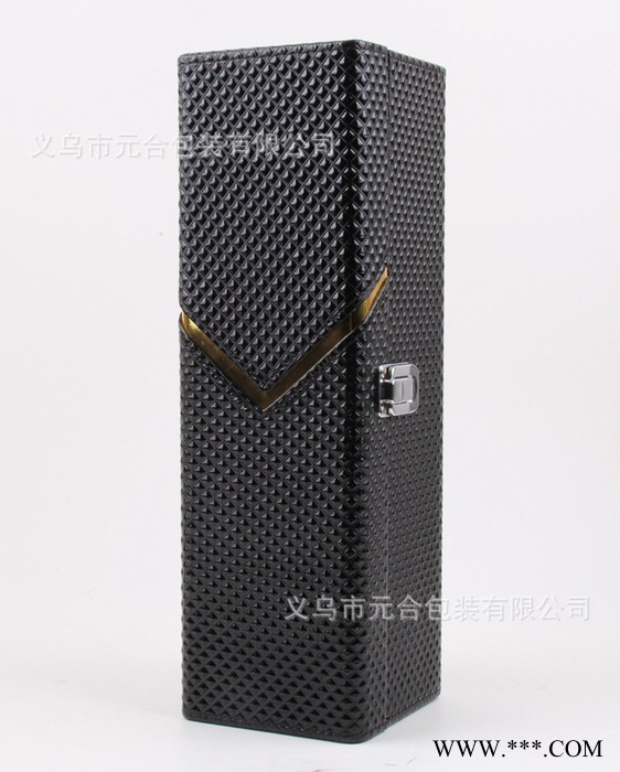 供应元合皮盒酒盒葡萄酒盒礼品盒定做批发图1