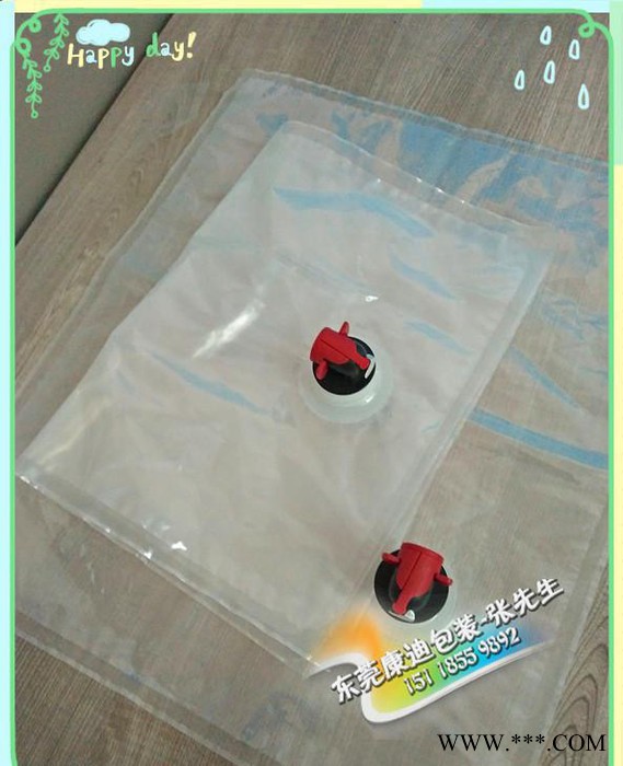 10L米酒盒中袋_葡萄酒液体盒中袋_出口bib盒中袋_可定制图2
