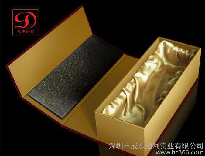烫金工艺红酒盒单支酒盒  葡萄酒红酒礼盒 食品包装盒定做图3