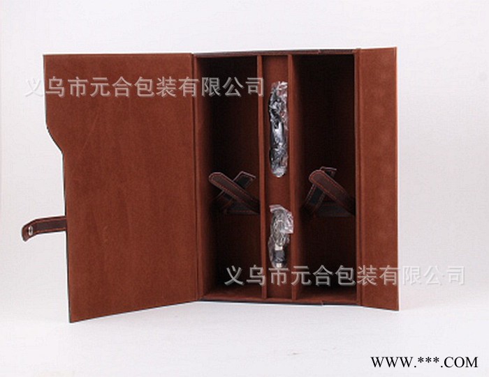 供应YHP-0087皮盒酒盒葡萄酒盒红酒盒礼品盒图2