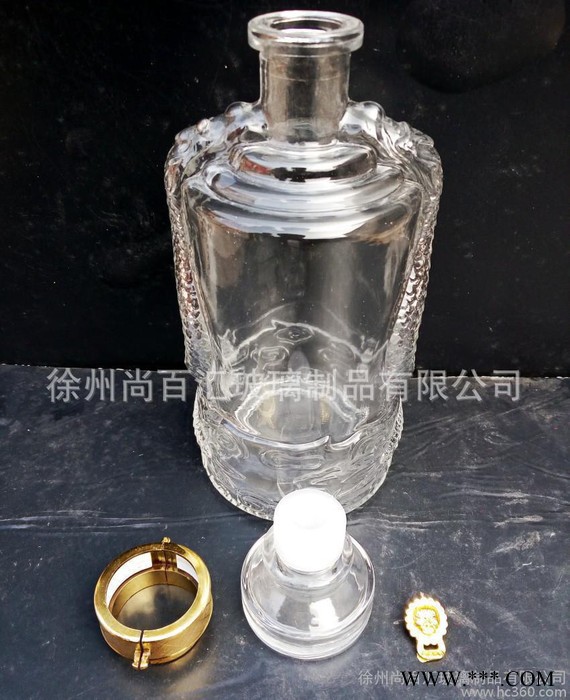 透明500毫升白酒玻璃瓶密封空酒瓶酒瓶自酿白酒瓶图2