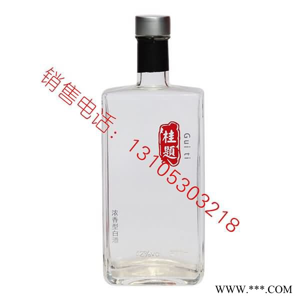 瑞升玻璃晶白料白酒瓶500ml烤花定制图8