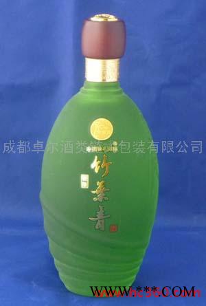 供应白酒喷釉瓶白酒喷釉瓶、玻璃瓶图1