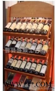 木制红酒架实木酒架酒庄展示架葡萄酒架 酒窖展示架DIY红酒架图1