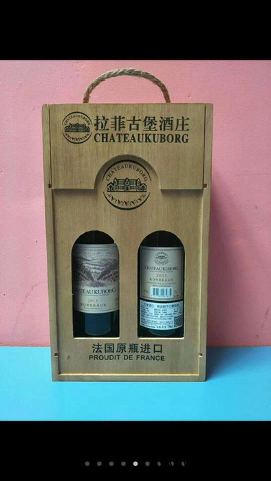 木包装品 木质礼盒 单只松木酒盒  红酒木盒  葡萄酒包装盒
