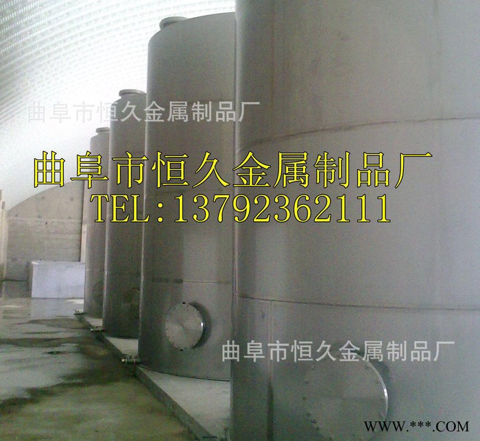 批量生产葡萄酒发酵罐 白酒酒罐 液体储罐 不锈钢储罐生产图3