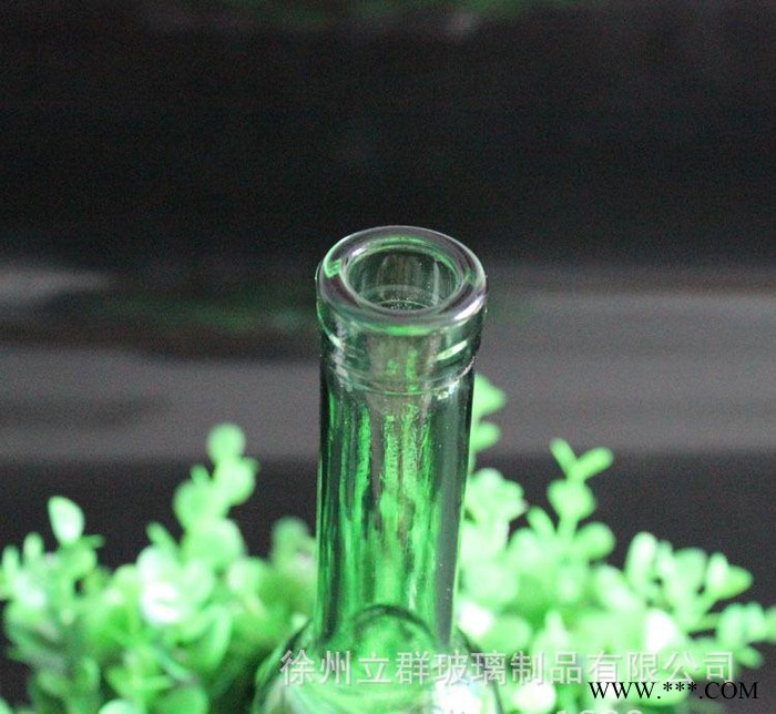 **375ml墨绿色葡萄酒瓶500ml 空瓶冰酒瓶 自酿酒瓶子透明冰酒瓶批发图1