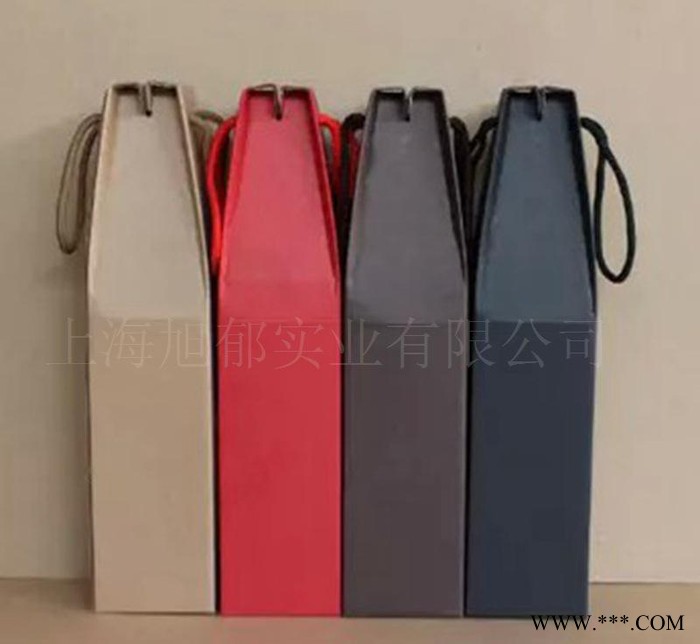 纸质红酒包装礼品盒 单支酒礼盒进口葡萄酒包装红酒盒定图3
