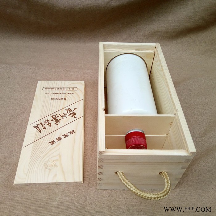 曹县乐和工艺品厂定做白酒包装盒茅台酒盒白酒木盒子白酒礼品木盒木制白酒包装图5