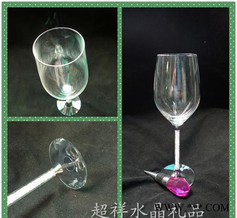 红酒杯。高脚杯。水晶红酒杯。葡萄酒杯。玻璃杯。情侣杯。图1