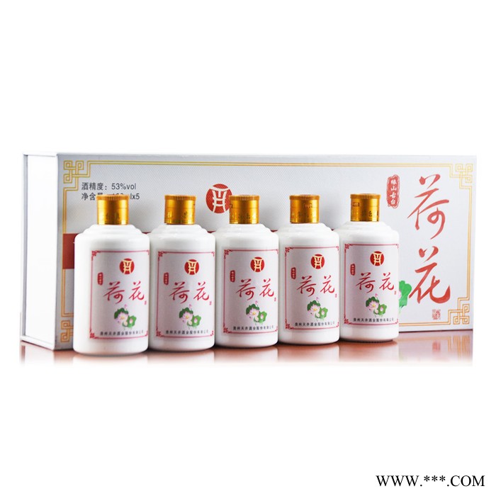 缘山古台 白酒 荷花小酒 整条装图3