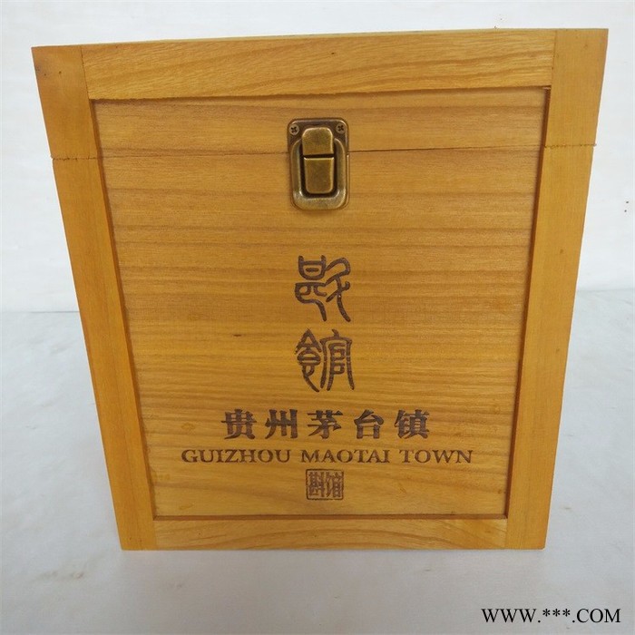 木质白酒盒四只装白酒盒 **支持定制图7