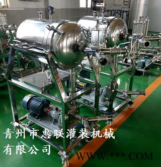 惠联2吨硅藻土白酒过滤机微孔白酒过滤器活性炭白酒过滤机图2