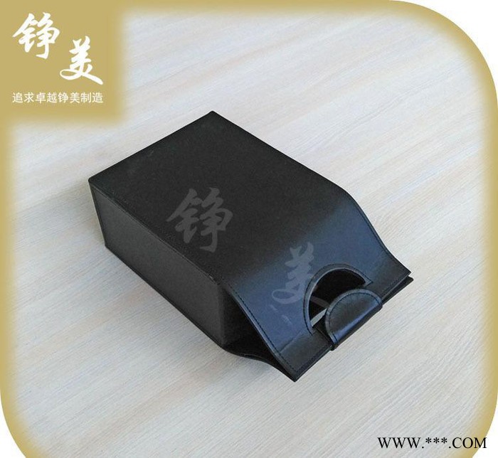 现货红酒皮质葡萄酒包装盒 低价红酒手提袋双只红酒袋图2