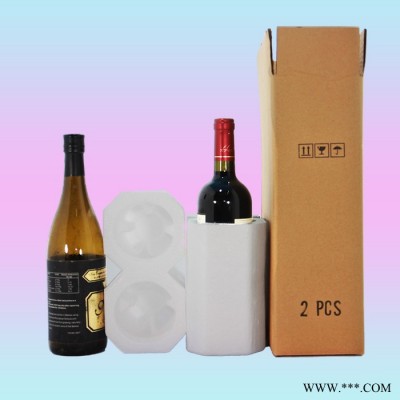 【低价6.5元]6支葡萄酒进口标准瓶红酒泡沫箱含纸箱