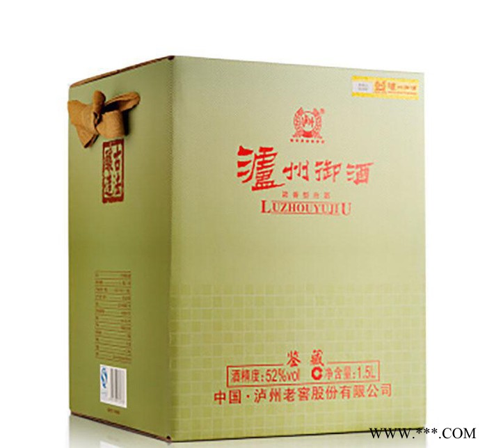 泸州老窖 泸州御酒52度1500ml浓香型国产白酒 坛装白酒 特价**图2