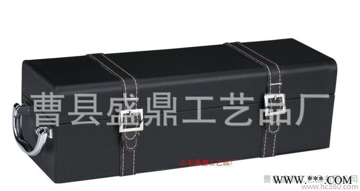 酒盒 红酒皮盒 定做礼盒 红酒盒 葡萄酒盒图1