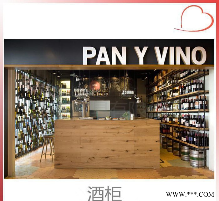 佛山直销红酒展柜货架 木质红酒展柜 实木红酒展柜白酒展示柜图2