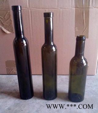 超高 375ML葡萄酒瓶 冰酒瓶 玻璃 红酒瓶送防水木塞胶帽图3